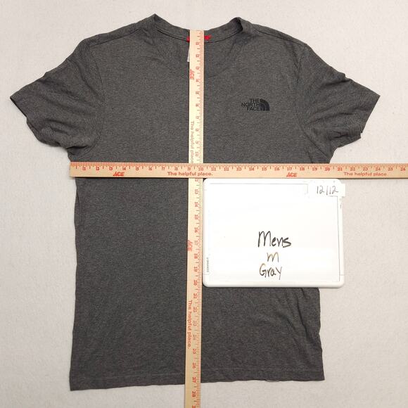 The North Face Crew Neck Short Sleeve Graphic T Shirt Mens Size Medium M Gray - Picture 5 of 10